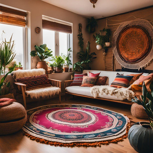 Dekoracje wnętrz w stylu boho | DecoRaton
