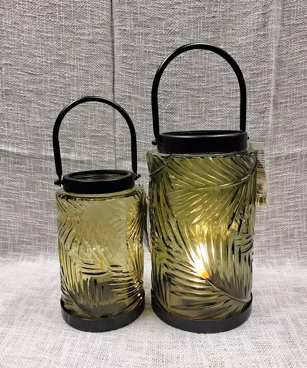 Lampion oliwkowy podswietlany/Dekoracje Home/DecoRaon