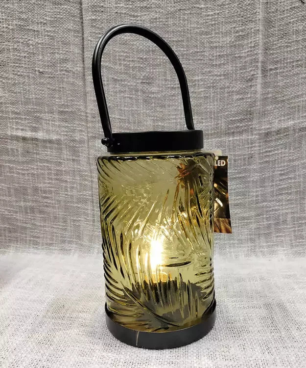 Lampion oliwkowy podswietlany/Dekoracje Home /DecoRaton