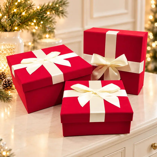 Zestaw pudełek prezentowych "Festive Passion" – aranżacja