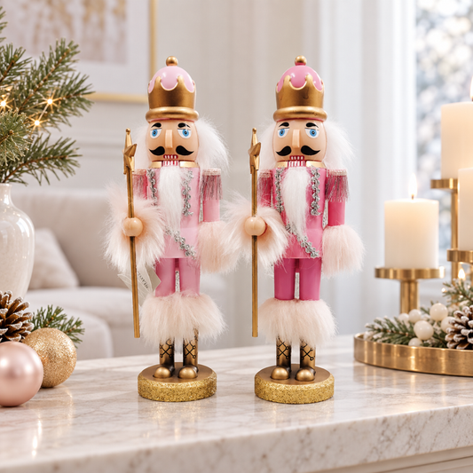 Figurka dziadka do orzechów pink 516477 — aranżacja