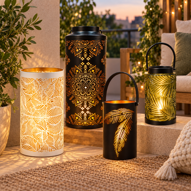 Stylowe Oświetlenie Balkonowe | DecoRaton – aranżacja produktów DecoRaton