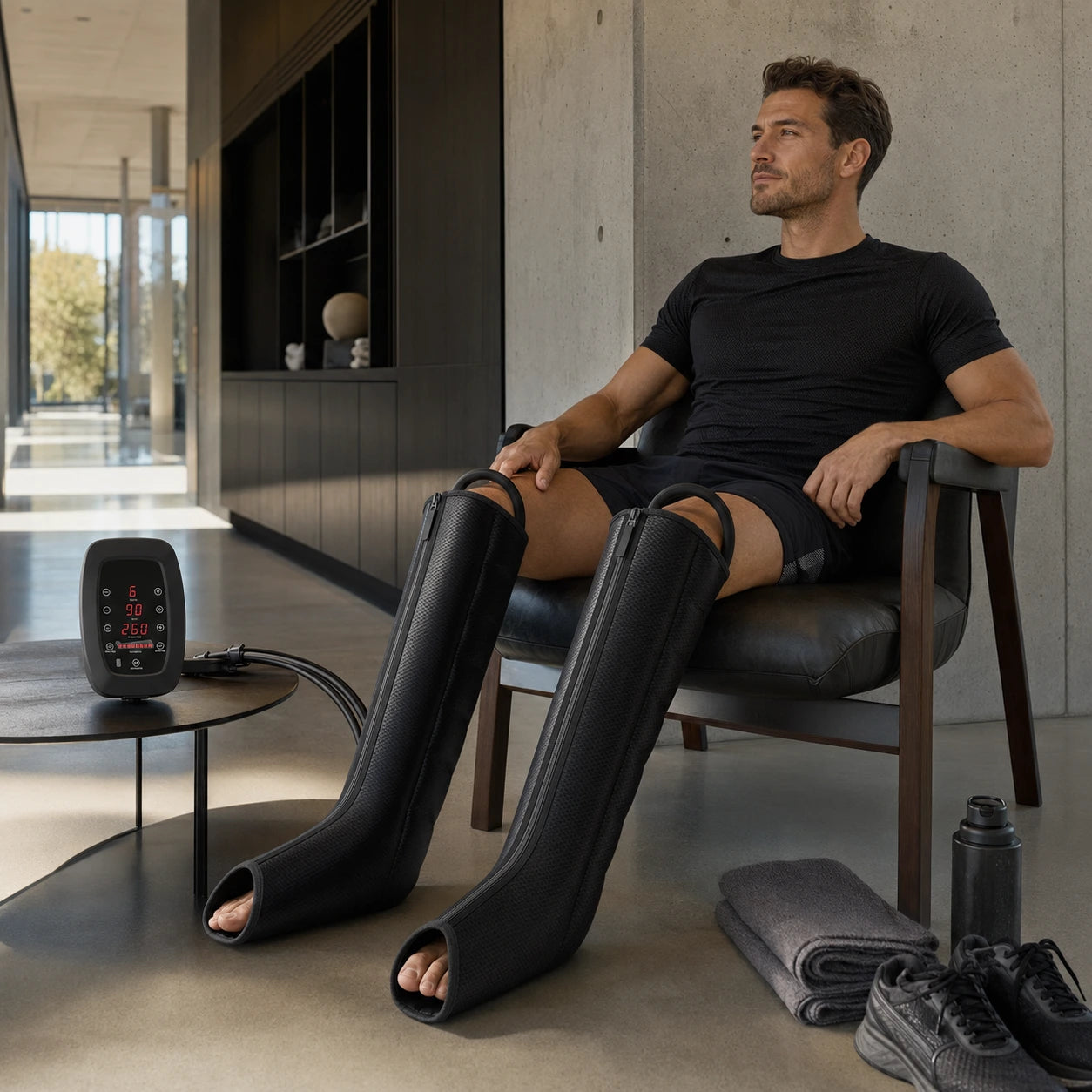 Profesjonalne Buty Kompresyjne do Regeneracji Nóg – 8 komór | Elite 8