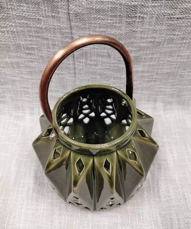 Butelkowy ceramiczny lampion | Lampiony dekoracyjne | DecoRaton
