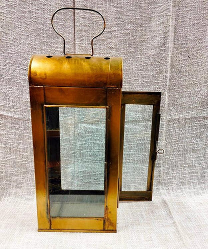 Metalowa latarnia Vintage | Latarnie Dekoracyjne | DecoRaton 