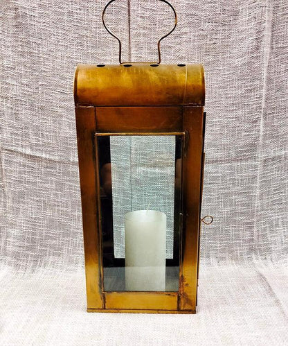 Metalowa latarnia Vintage | Latarnie Dekoracyjne | DecoRaton 