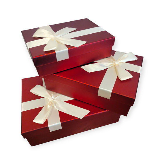 pudełka czerwne do pakowania