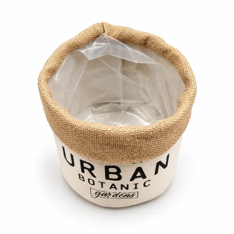 Osłonka z juty CityLife Urban Botanic – alternatywne ujęcie