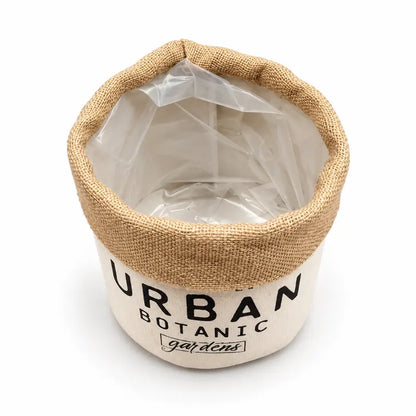 Osłonka z juty CityLife Urban Botanic – alternatywne ujęcie