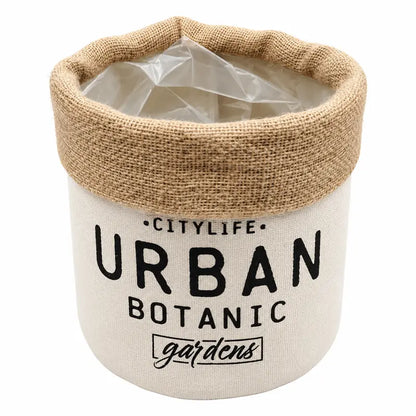 Osłonka z juty CityLife Urban Botanic, widok wnętrza