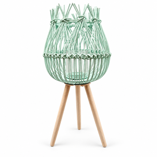 Lampion bambusowy  duży Mint Habitat — zdjęcie główne