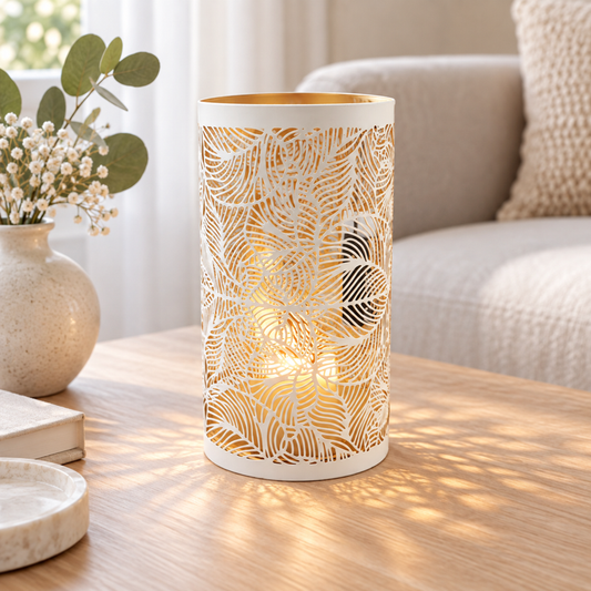 Lampion metalowy Lumina Botanica — aranżacja