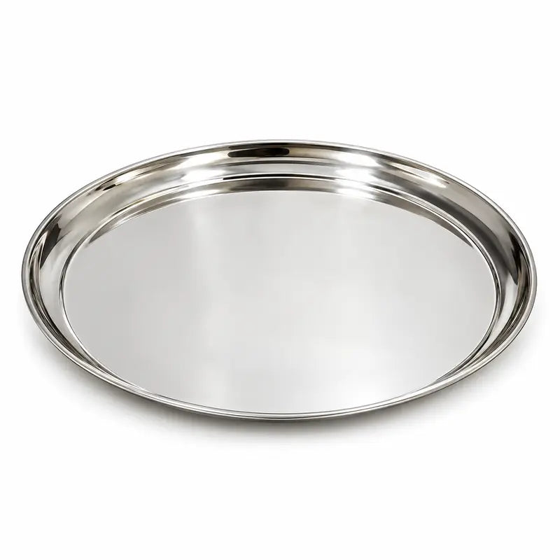 Taca okrągłą metalowa 33cm  A12160330 – zdjęcie główne