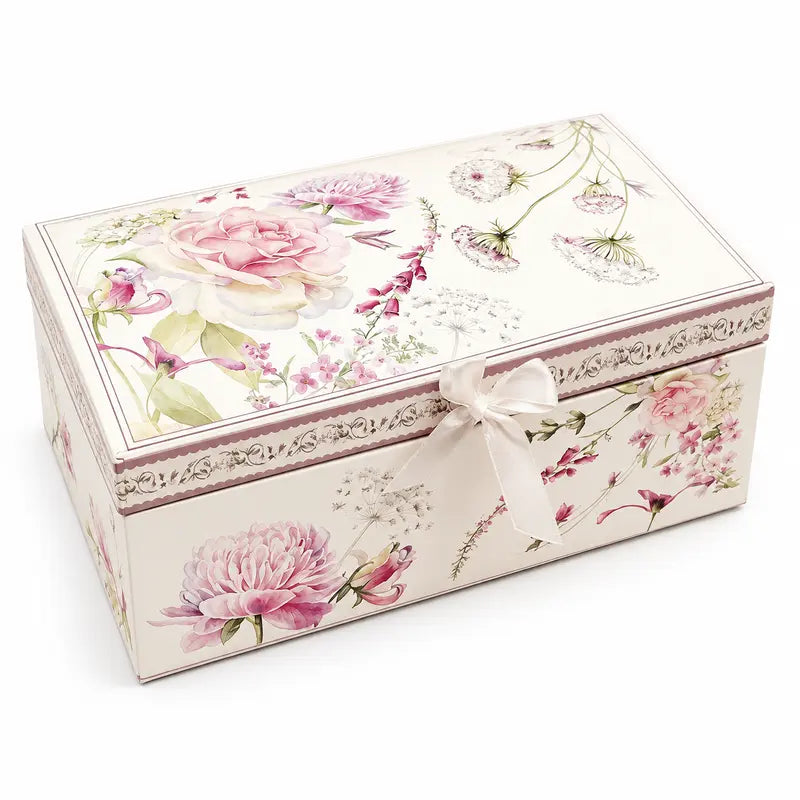 Elegancka Pudełko na Pamiątki "Touchy Peony" – zdjęcie główne