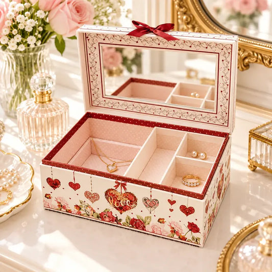 Szkatułka dekoracyjna "Vintage Floral" – aranżacja